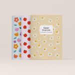 Bild von Carnet plantable avec des graines de camomille