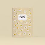 Bild von Plantable notebook with chamomille seeds