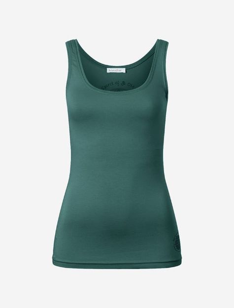 Bild von Tanktop Satti smaragd von The Spirit of OM