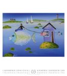 Bild von Naive Malerei Kalender 2026