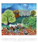 Bild von Naive Malerei Kalender 2026