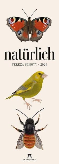Bild von natürlich Kalender 2026