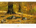 Bild von Kunstwerk Wald Kalender 2026