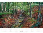Bild von Kunstwerk Wald Kalender 2026
