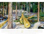 Bild von Kunstwerk Wald Kalender 2026