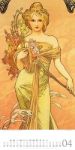 Bild von Alfons Mucha Kalender 2026