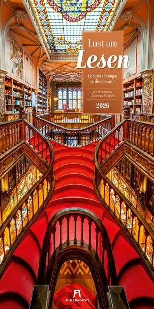 Bild von Lust am Lesen - Literatur-Kalender 2026