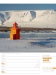 Bild von Island - Die Insel aus Feuer und Eis - Wochenplaner Kalender 2026