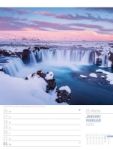 Bild von Island - Die Insel aus Feuer und Eis - Wochenplaner Kalender 2026
