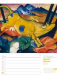 Bild von Kunstwelt - Impressionismus und Klassische Moderne - Wochenplaner Kalender 2026