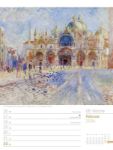 Bild von Kunstwelt - Impressionismus und Klassische Moderne - Wochenplaner Kalender 2026