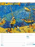 Bild von Kunstwelt - Impressionismus und Klassische Moderne - Wochenplaner Kalender 2026