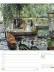 Bild von Kunstwelt - Impressionismus und Klassische Moderne - Wochenplaner Kalender 2026