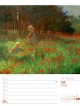 Bild von Kunstwelt - Impressionismus und Klassische Moderne - Wochenplaner Kalender 2026