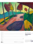 Bild von Kunstwelt - Impressionismus und Klassische Moderne - Wochenplaner Kalender 2026
