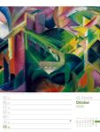 Bild von Kunstwelt - Impressionismus und Klassische Moderne - Wochenplaner Kalender 2026