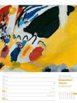 Bild von Kunstwelt - Impressionismus und Klassische Moderne - Wochenplaner Kalender 2026