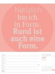 Bild von Klartext Sprüchekalender - Wochenplaner Kalender 2026