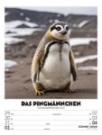 Bild von Verrücktes Tierleben - Wochenplaner mit KI-Bildern Kalender 2026