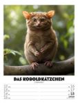Bild von Verrücktes Tierleben - Wochenplaner mit KI-Bildern Kalender 2026