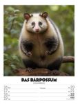 Bild von Verrücktes Tierleben - Wochenplaner mit KI-Bildern Kalender 2026