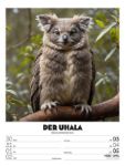 Bild von Verrücktes Tierleben - Wochenplaner mit KI-Bildern Kalender 2026
