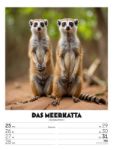 Bild von Verrücktes Tierleben - Wochenplaner mit KI-Bildern Kalender 2026