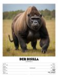 Bild von Verrücktes Tierleben - Wochenplaner mit KI-Bildern Kalender 2026