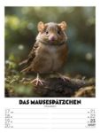 Bild von Verrücktes Tierleben - Wochenplaner mit KI-Bildern Kalender 2026