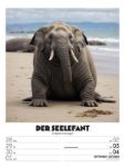 Bild von Verrücktes Tierleben - Wochenplaner mit KI-Bildern Kalender 2026