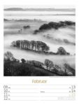 Bild von Silent Nature - Schwarz-Weiss-Wochenplaner Kalender 2026