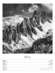 Bild von Silent Nature - Schwarz-Weiss-Wochenplaner Kalender 2026