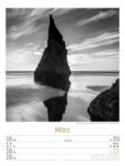 Bild von Silent Nature - Schwarz-Weiss-Wochenplaner Kalender 2026