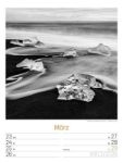 Bild von Silent Nature - Schwarz-Weiss-Wochenplaner Kalender 2026