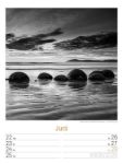 Bild von Silent Nature - Schwarz-Weiss-Wochenplaner Kalender 2026