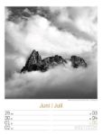 Bild von Silent Nature - Schwarz-Weiss-Wochenplaner Kalender 2026