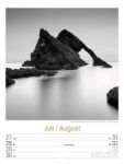 Bild von Silent Nature - Schwarz-Weiss-Wochenplaner Kalender 2026