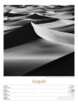 Bild von Silent Nature - Schwarz-Weiss-Wochenplaner Kalender 2026
