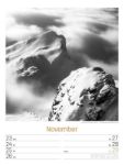 Bild von Silent Nature - Schwarz-Weiss-Wochenplaner Kalender 2026