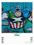Bild von Street Art - Graffiti - Wochenplaner Kalender 2026