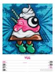Bild von Street Art - Graffiti - Wochenplaner Kalender 2026