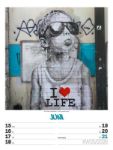 Bild von Street Art - Graffiti - Wochenplaner Kalender 2026