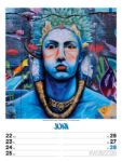 Bild von Street Art - Graffiti - Wochenplaner Kalender 2026