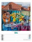 Bild von Street Art - Graffiti - Wochenplaner Kalender 2026