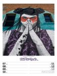 Bild von Street Art - Graffiti - Wochenplaner Kalender 2026