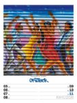Bild von Street Art - Graffiti - Wochenplaner Kalender 2026