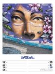 Bild von Street Art - Graffiti - Wochenplaner Kalender 2026