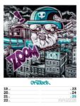 Bild von Street Art - Graffiti - Wochenplaner Kalender 2026