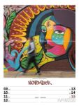 Bild von Street Art - Graffiti - Wochenplaner Kalender 2026
