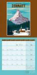 Bild von Vintage Voyage - Reiseposter - Kalender 2026 - 30x30